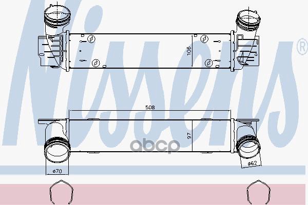 фото Интеркулер nissens 96480