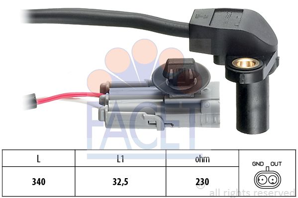 

Датчик автомобильный Facet 9.0328