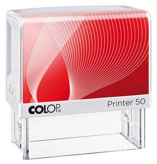 

Оснастка для печати Colop Printer 50 Standart. Цвет корпуса: белый.