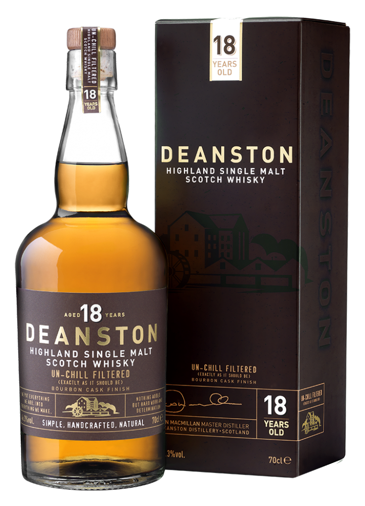 Виски Deanston Aged 18 Years Шотландия