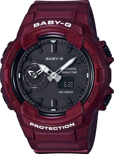 фото Наручные часы кварцевые женские casio baby-g bga-230s-4a