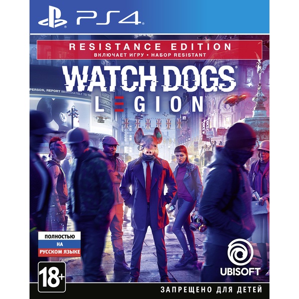 Игра Watch Dogs Legion Resistance Edition для PlayStation 4