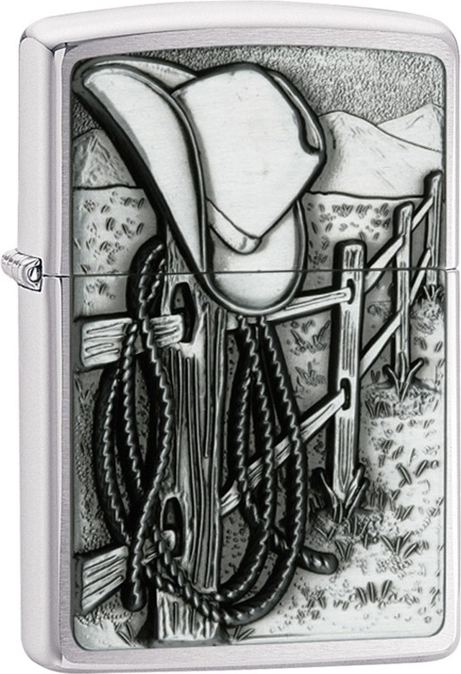 

Бензиновая зажигалка Zippo №24879 Brushed Chrome, №24879