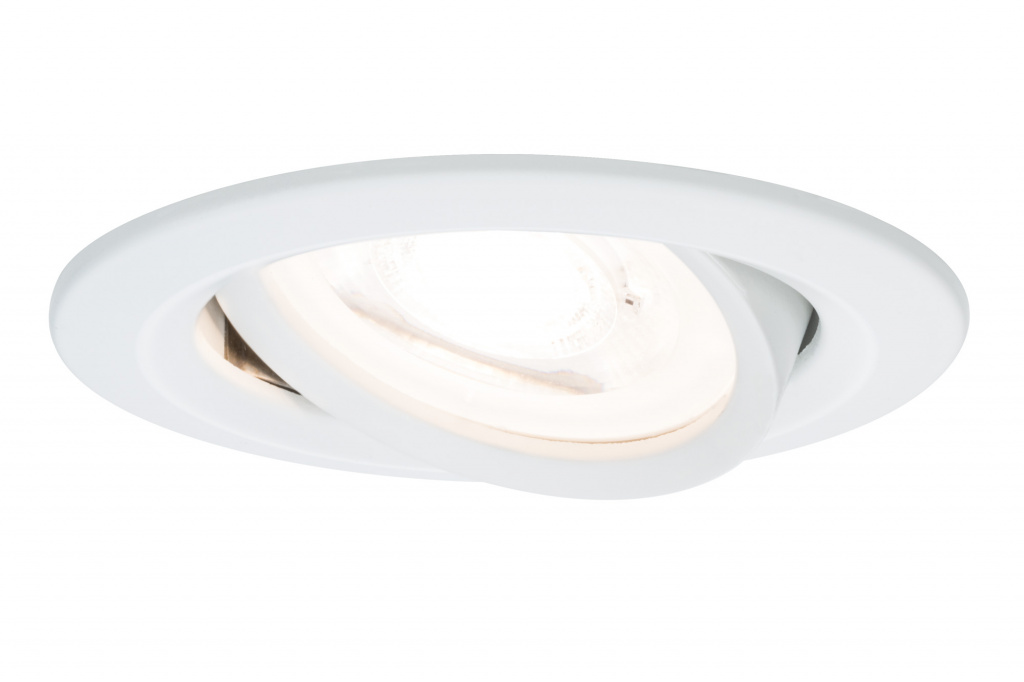 фото Светильник встраиваемый комплект nova dim led 3x7w, белый 93605 paulmann