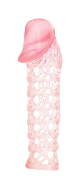 Насадка Baile pink heart ажурная 13 см