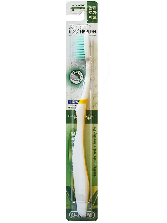 фото Зубная щетка o-zone aloe toothbrush цвет в ассортименте