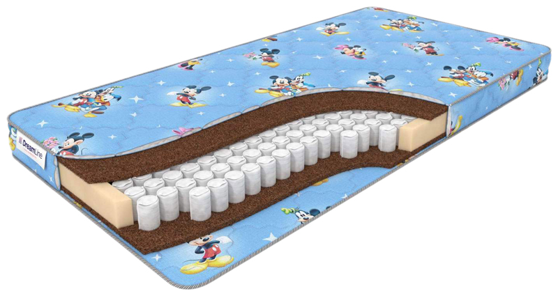 фото Детский матрас baby dream tfk 60*120 dreamline