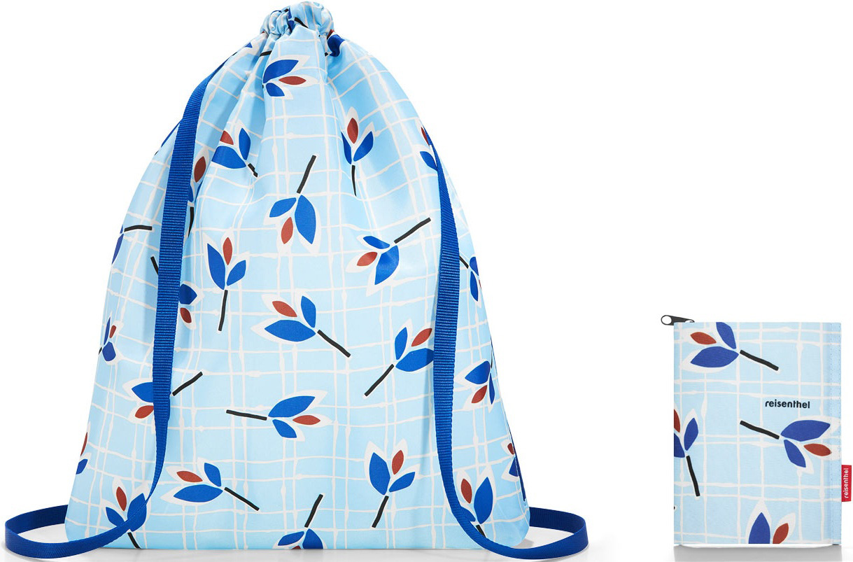 фото Рюкзак mini maxi sacpack leaves blue 15 л reisenthel