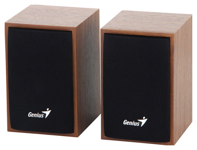 фото Колонки для компьютера genius sp-hf160 wood brown