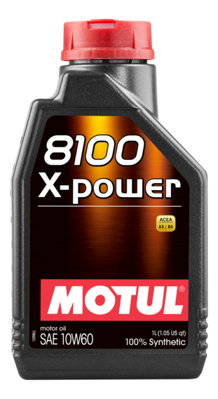 Моторное масло Motul 8100 X-PoWer 10W60 1л