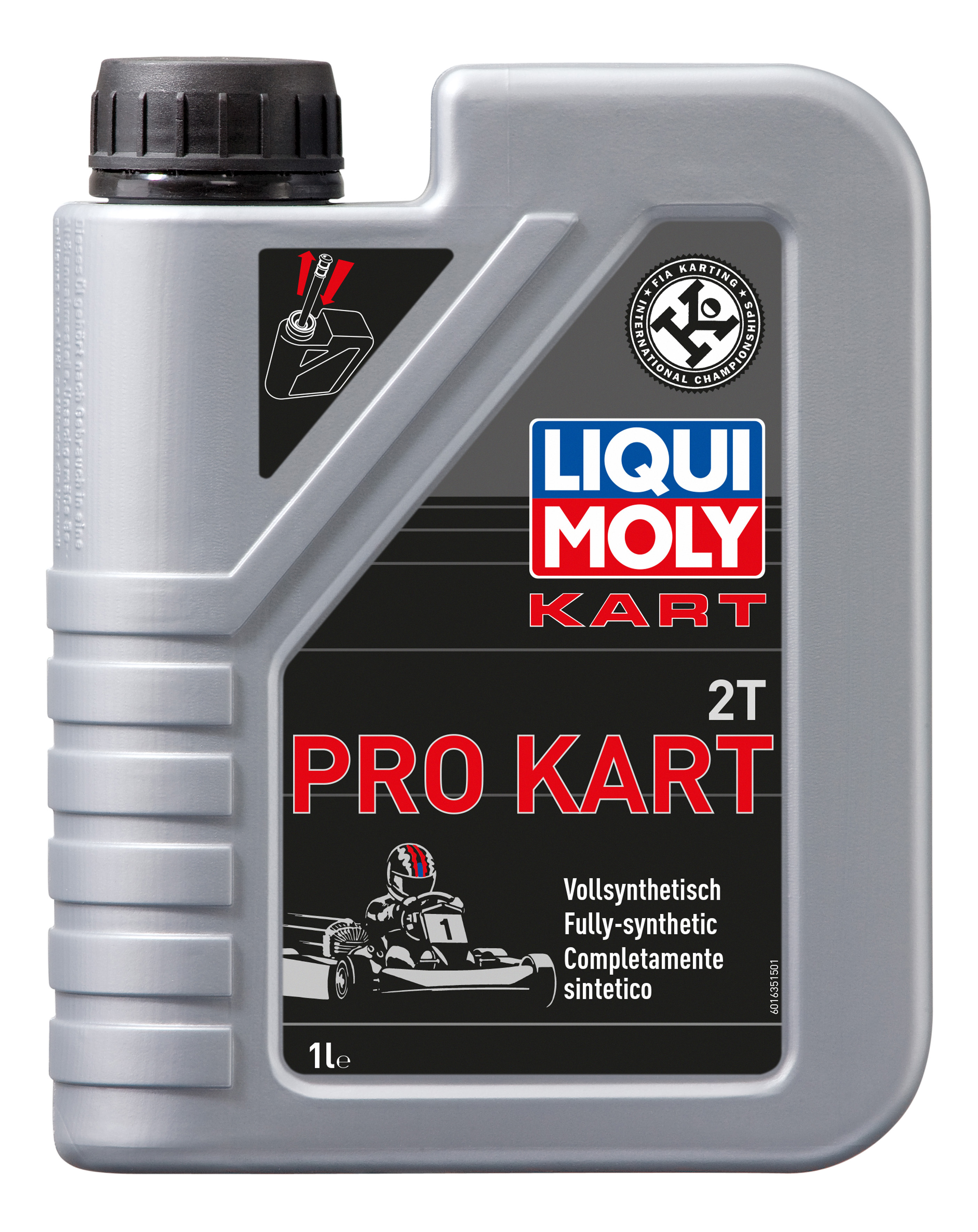 фото Синтетическое моторное масло для 2-тактных двигателей картов pro kart liqui moly