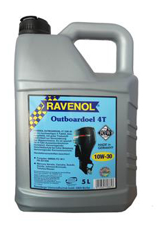 фото Моторное масло ravenol outboardoel 4t sae 10w-30 5л