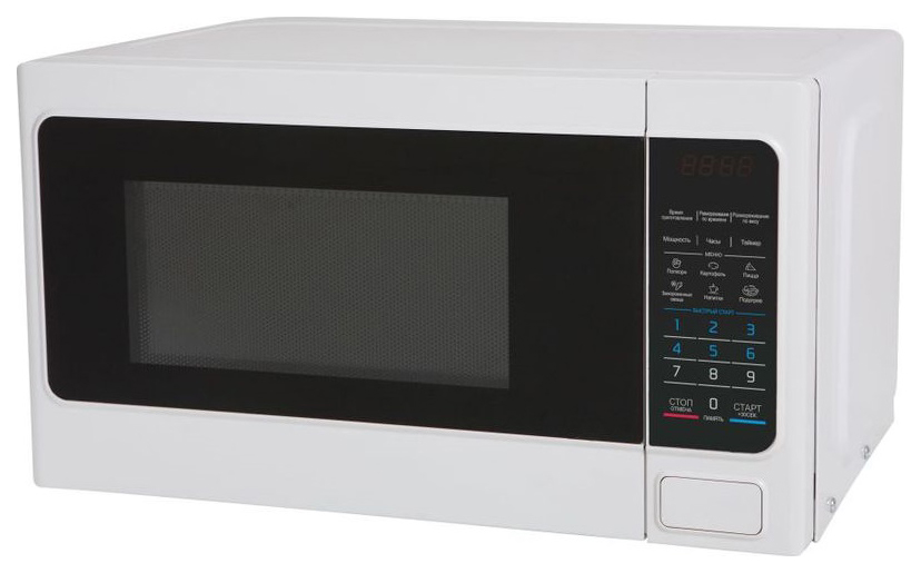 фото Микроволновая печь соло midea em820caa-w white