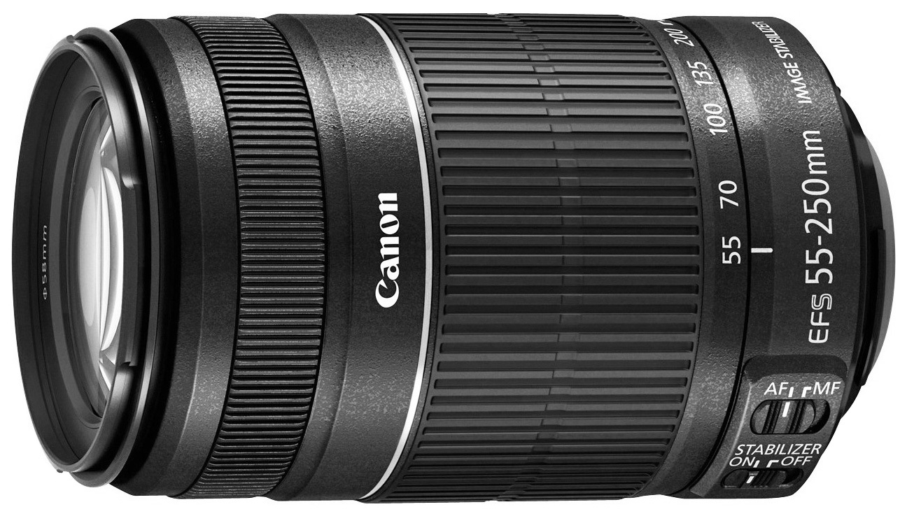 Объектив Canon EF-S 55-250мм f/4.0-5.6 IS STM