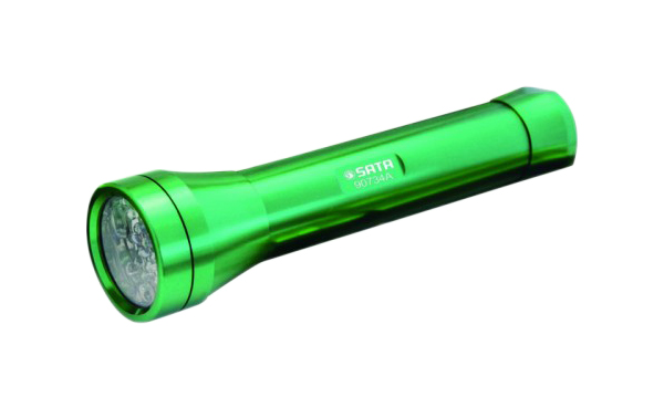 Туристический фонарь Sata Aluminum LED 24 Cree зеленый, 1 режим