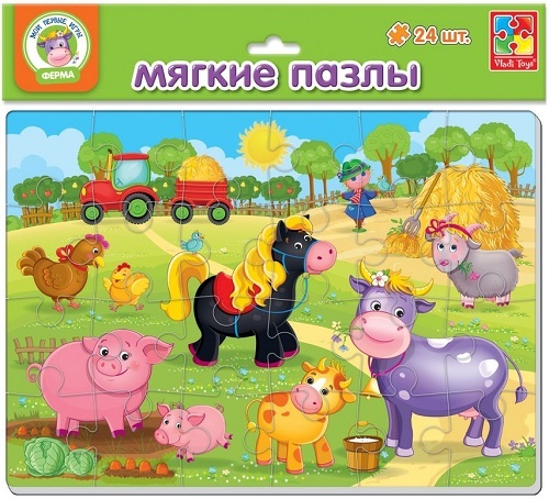 фото Пазл vladi toys 24 деталей