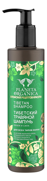 

Шампунь Planeta Organica "Тибетский" для всех типов волос 280 мл, Тибетский