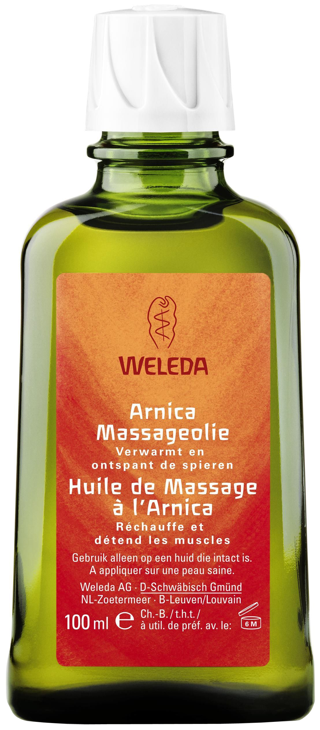 фото Масло для тела weleda arnica massage oil 50 мл