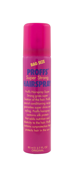 фото Лак для волос proffs super strong hairspray 80 мл