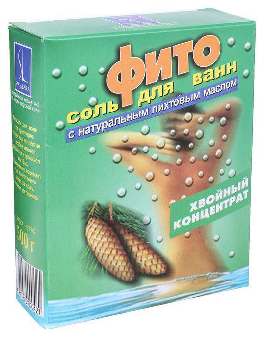 

Соль для ванн Spa by lara Хвойный концентрат 500 г, хвойный концентрат