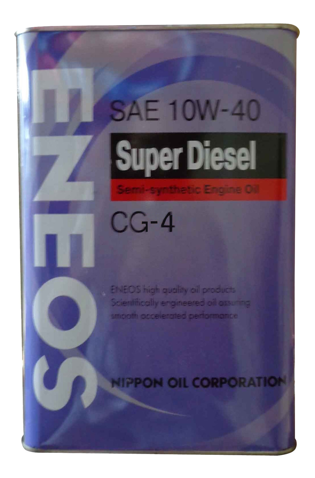 фото Моторное масло eneos super diesel semi-synthetic 10w40 4 л