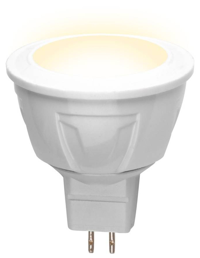 фото Лампа светодиодная (09448) gu5,3 5w 3000k jcdr матовая led-jcdr-5w/ww/gu5,3/s volpe