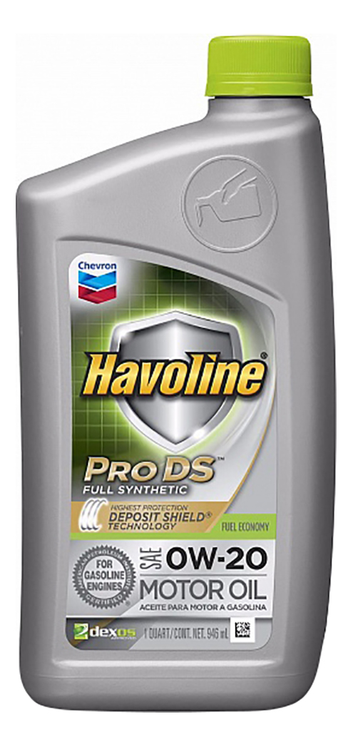 фото Моторное масло chevron havoline pro ds full synthetic 0w-20 0,946л