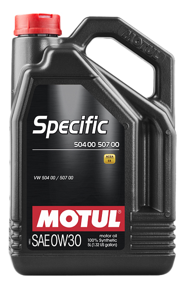 Моторное масло Motul Specific 504 0W30 5л