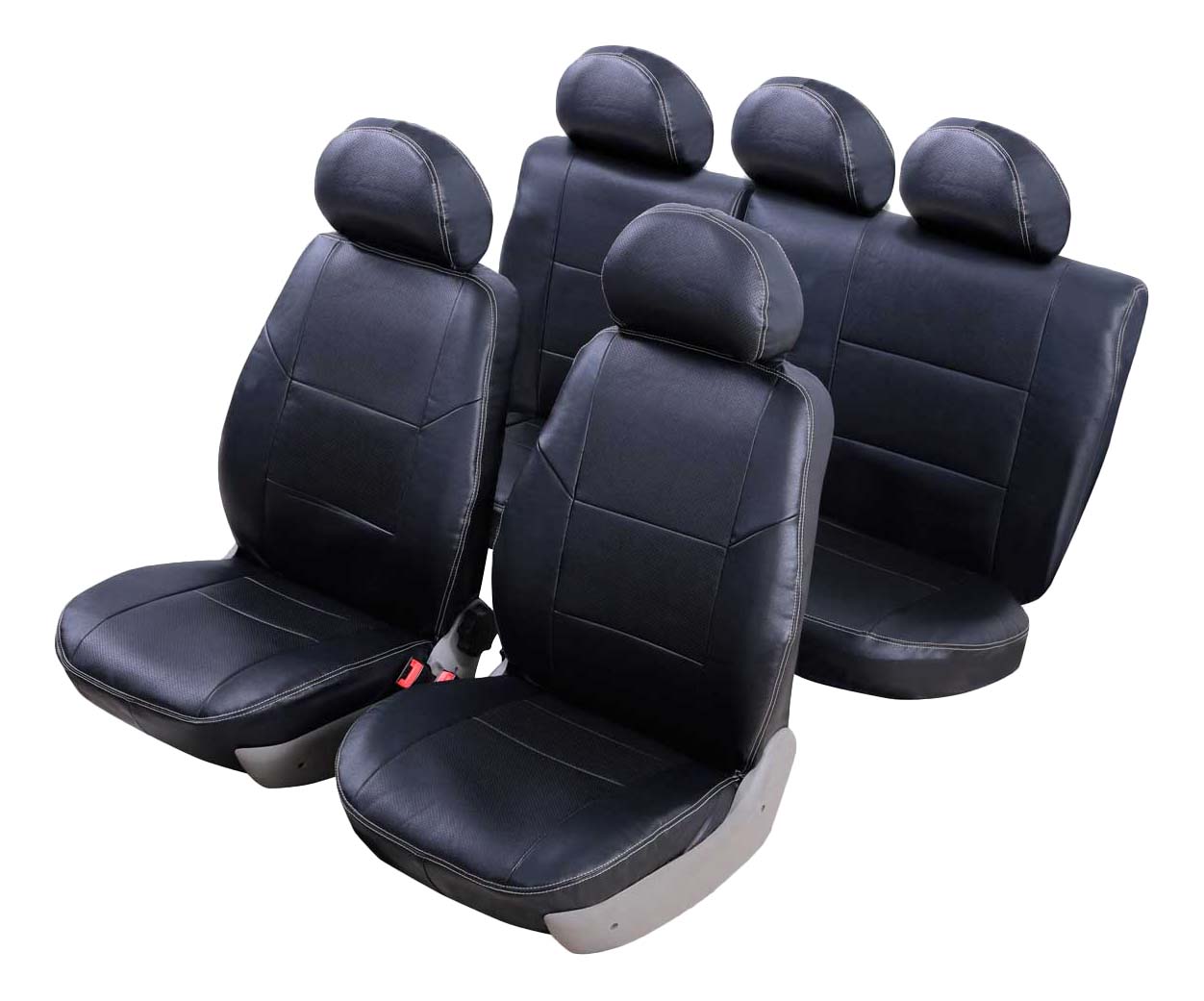 

Комплект чехлов на сиденья SENATOR S1013561, комплект чехлов на сиденья Atlant S1013561 для Renault Sandero 2014-н.в. черный