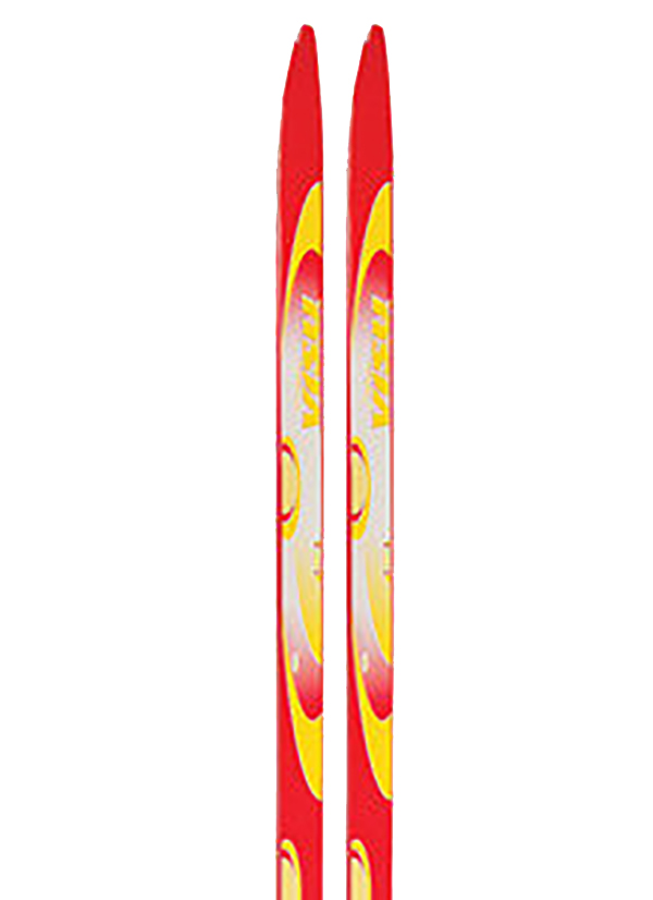 фото Беговые лыжи visu step 2017, red, 130 см
