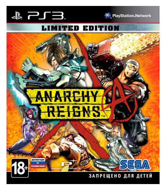 фото Игра anarchy reigns le для playstation 3 sega