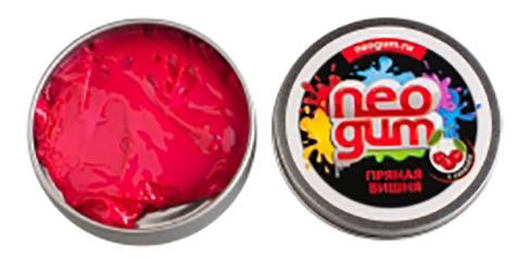 Игрушка-антистресс Neogum Жвачка для рук Пряная вишня с запахом