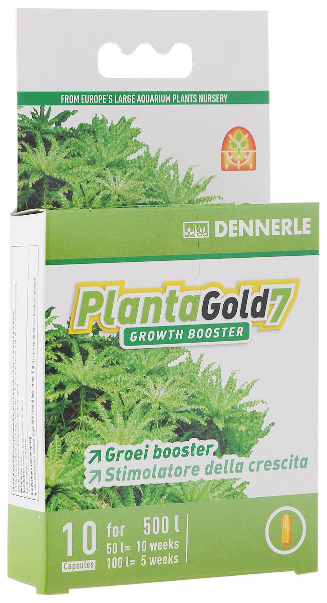 Удобрение для аквариумных растений Dennerle Planta Gold 7 10 шт.