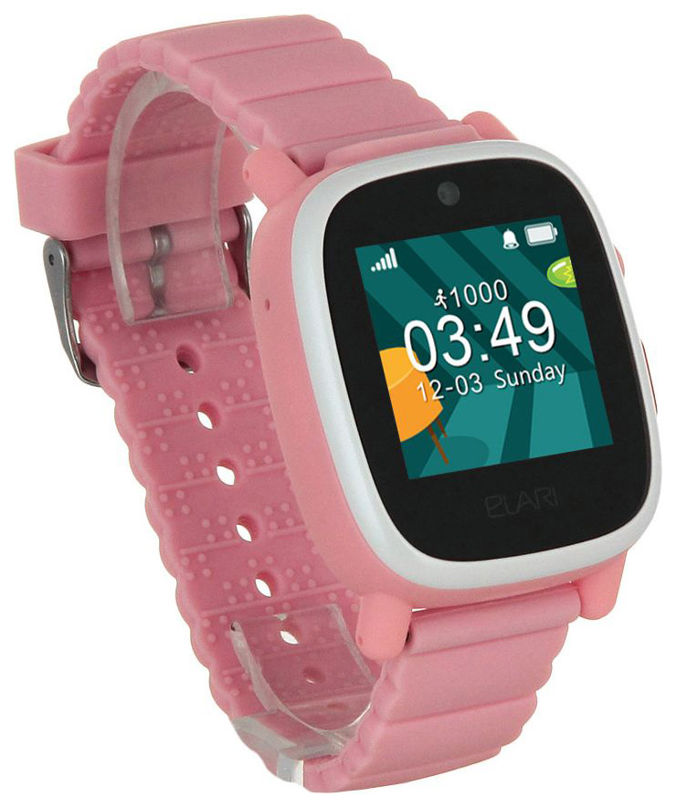 фото Детские смарт-часы elari fixtime 3 pink/pink