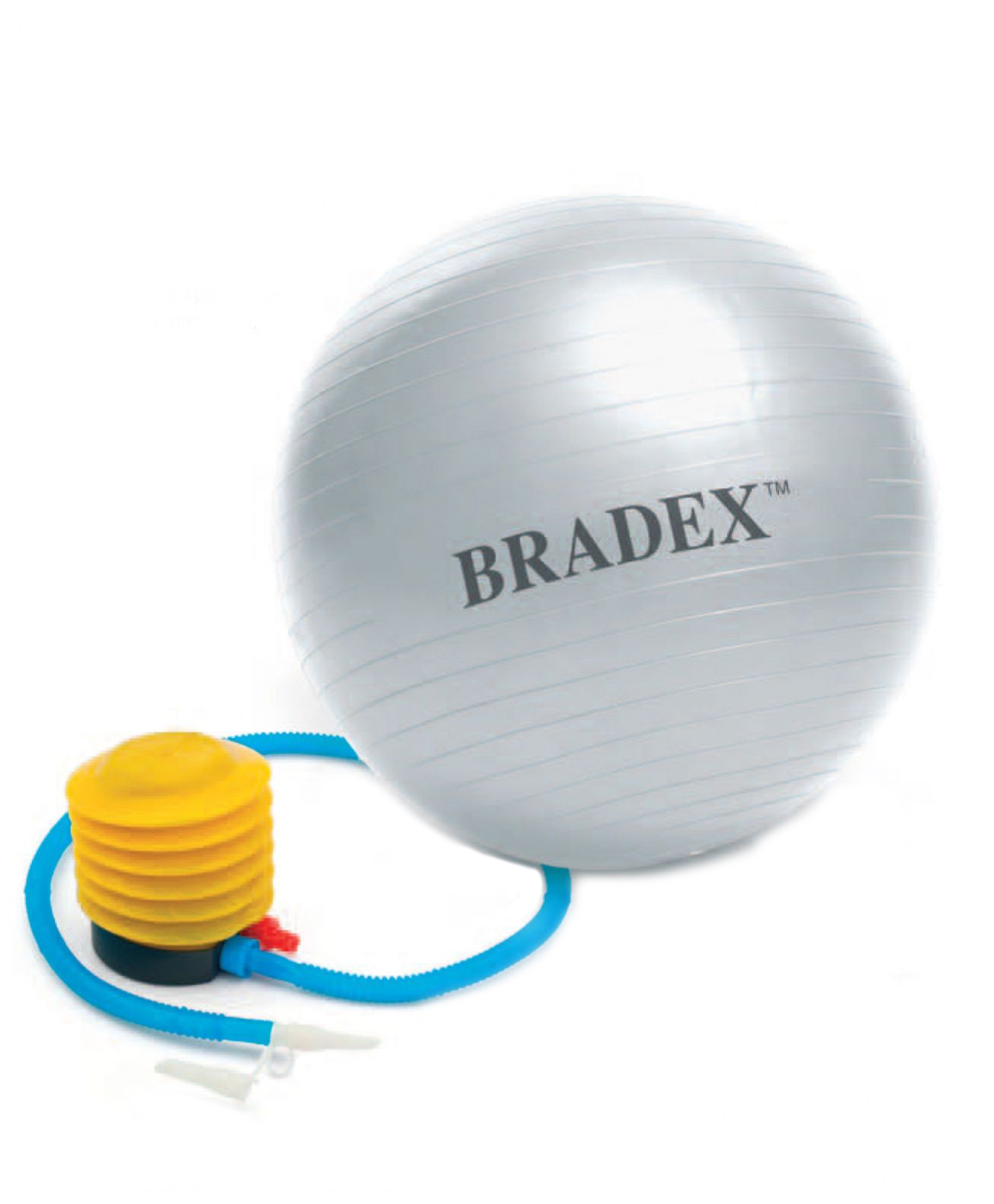 Мяч Bradex Фитбол серый, 55 см