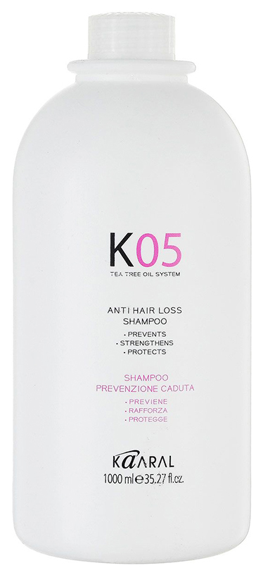 фото Шампунь kaaral к05 anti hair loss shampoo 1000 мл