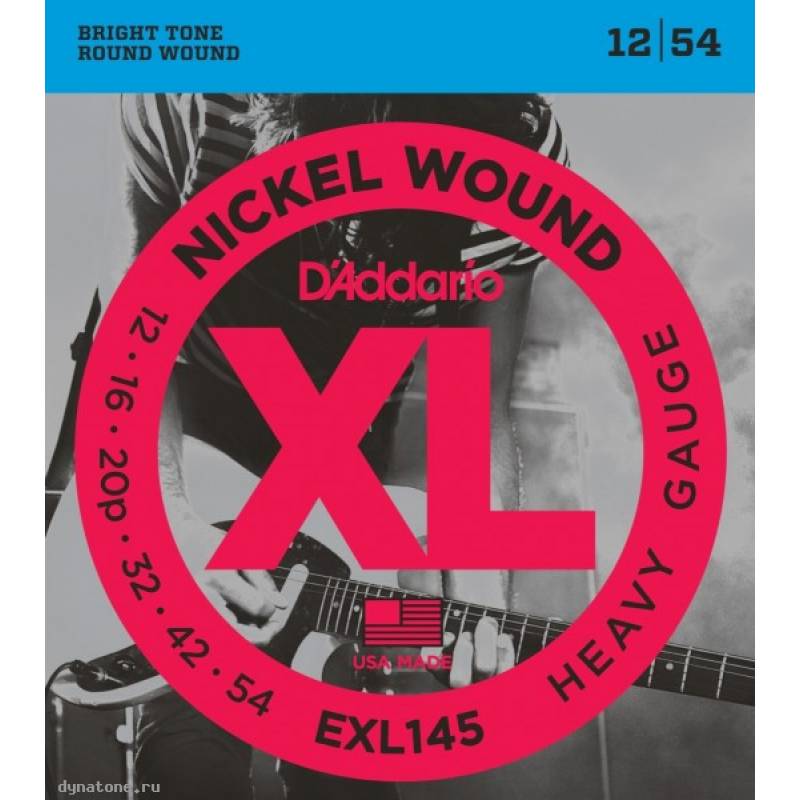 Струны для электрогитары D ADDARIO EXL145