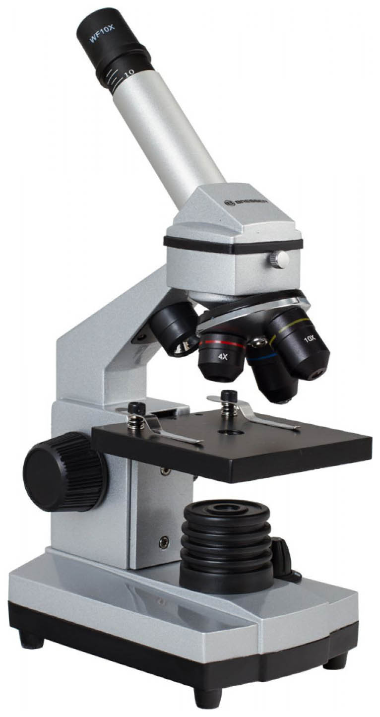 Микроскоп цифровой Bresser Junior 40x–1024x, в кейсе микроскоп bresser junior biolux sel 40–1600x белый в кейсе
