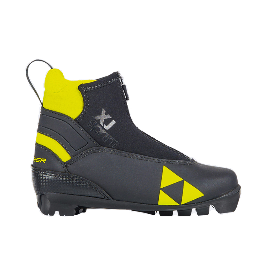 фото Ботинки для беговых лыж fischer xj sprint nnn 2019, black/yellow, 37