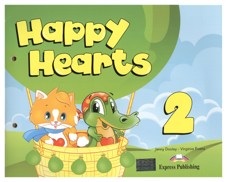 

Happy Hearts 2. Pupil's Book with Stickers, Press Outs & multi-ROM PAL (+ CD-ROM)