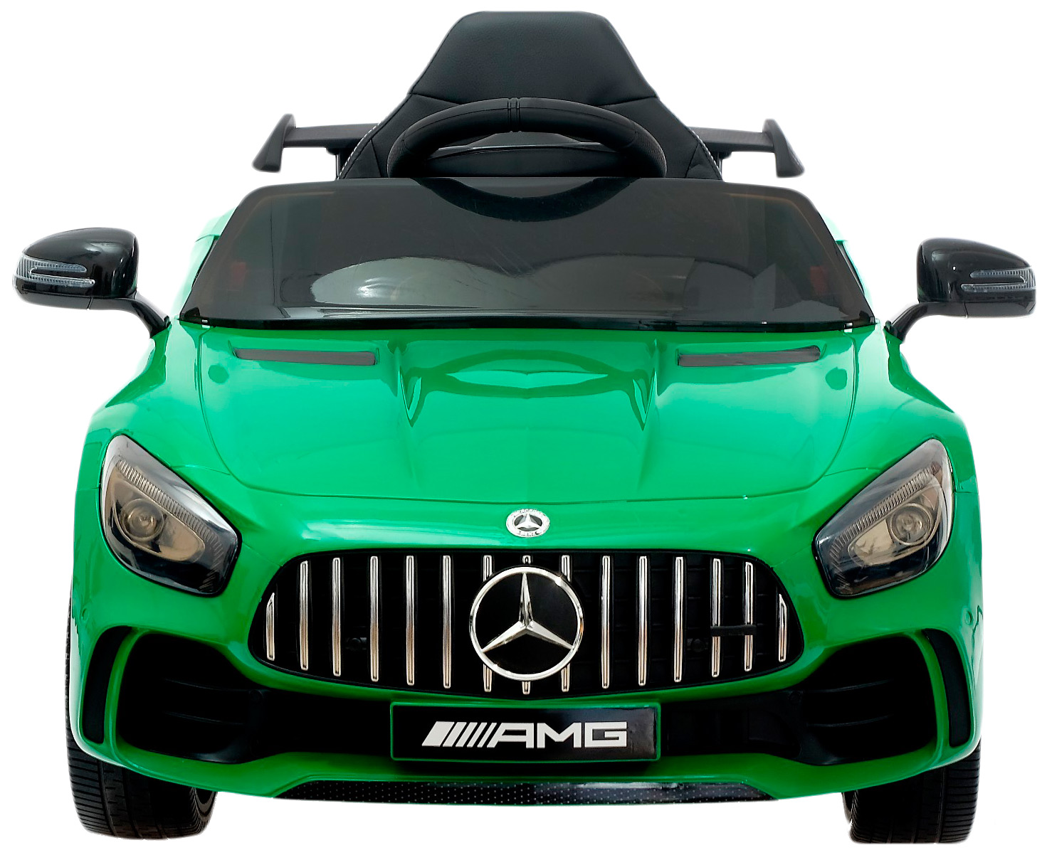 Электромобиль Sima-Land MERCEDES-BENZ GT-R AMG зеленый, EVA колеса, кожаное сидение