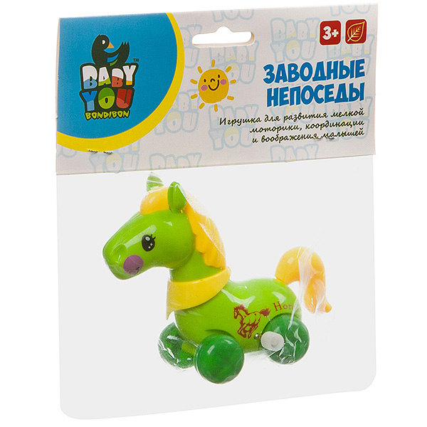 

Игрушка заводная Bondibon "Лошадка"