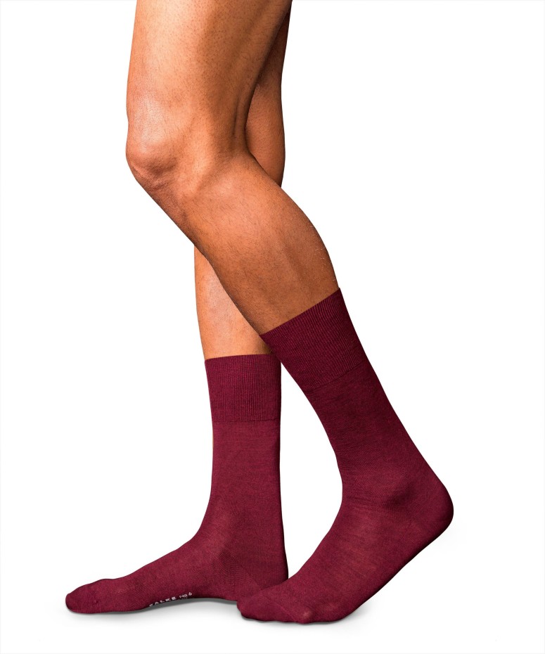 

Носки мужские FALKE No. 6 красные 43-44, No. 6
