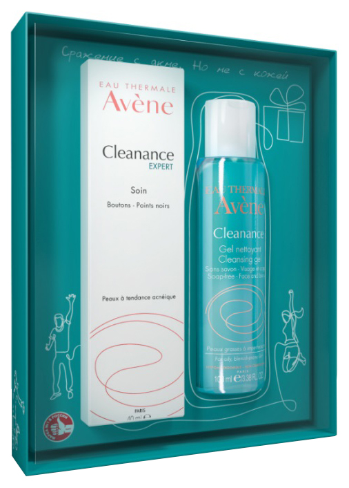 фото Подарочный набор avene cleanance expert