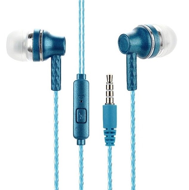 

Наушники REAL BASS ZZ-007 Lite Blue, ZZ-007