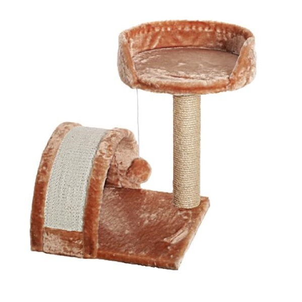 

Комплекс для кошек Зооник 43x40x53см коричневый, бежевый