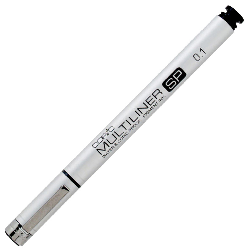 

Ручка капиллярная (мультилинер) Copic «SP» 0,1 мм, Черный