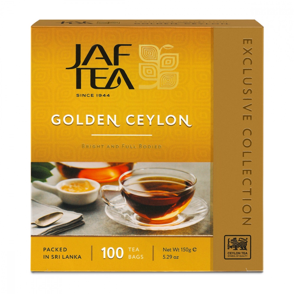 Чай Jaf Tea Golden Ceylon черный 100 пакетиков