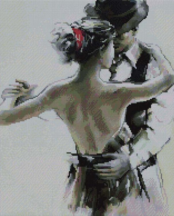 

Алмазная вышивка Painting Diamond Танец на двоих, 40x50 см, Танец на двоих