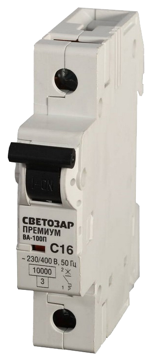 фото Автоматический выключатель светозар sv-49031-40-c 40 a 10 ка 230/400 в